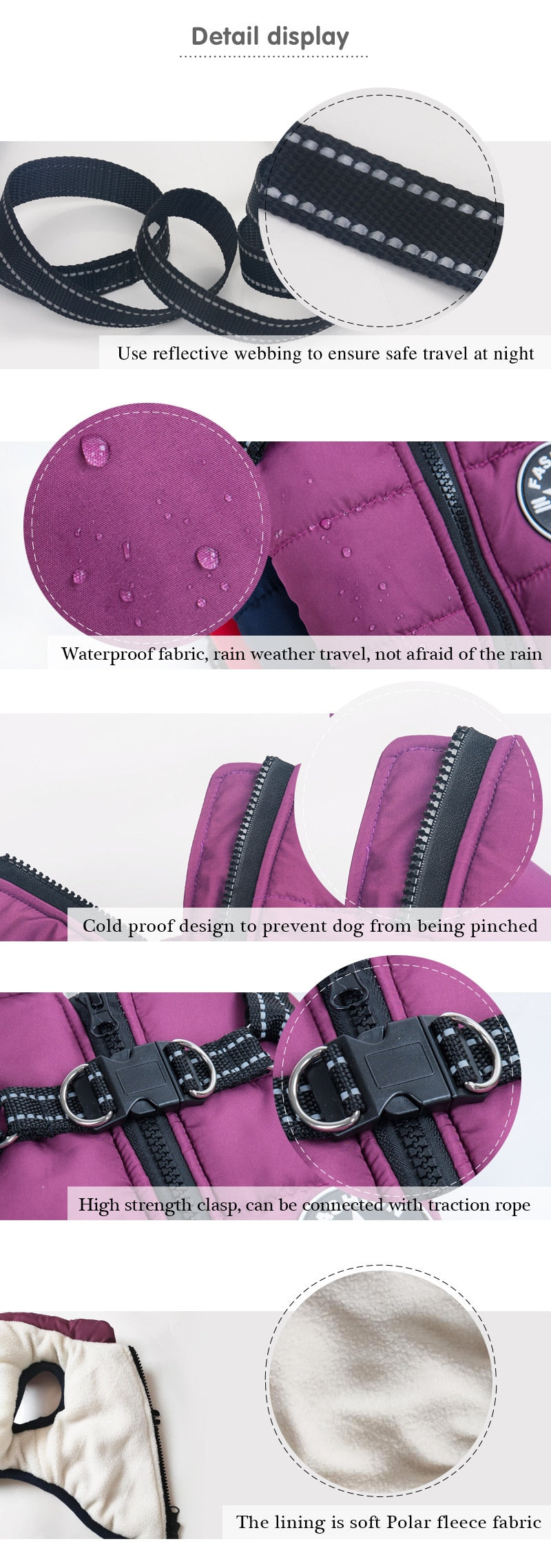 Warm Fleece Waterproof Jacket