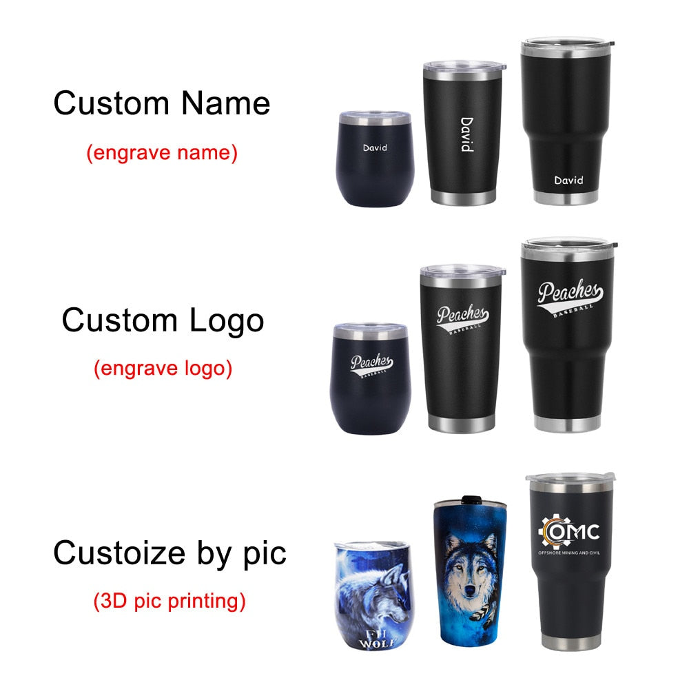 Personalied Vacuum Insulated Tumbler