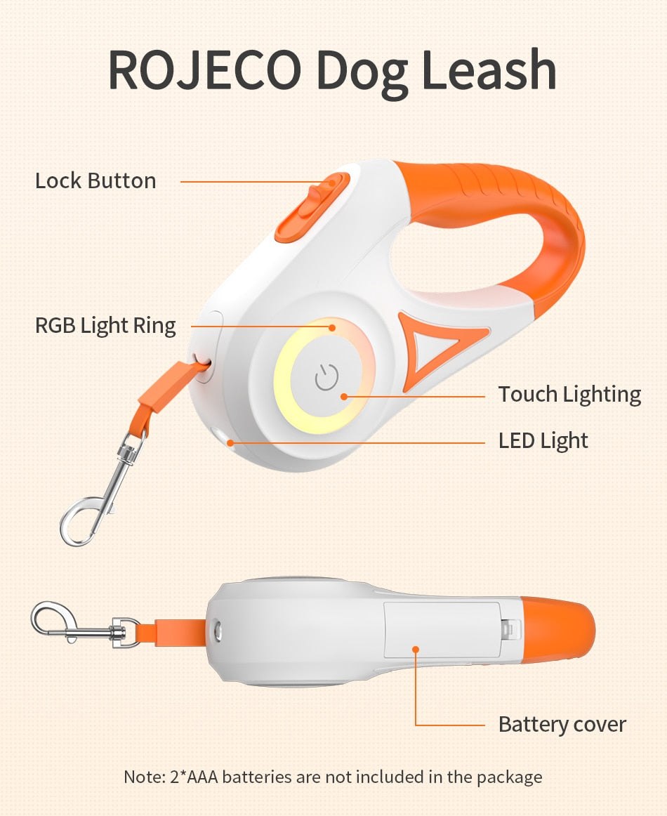 Automatic Retractable Pet Leash