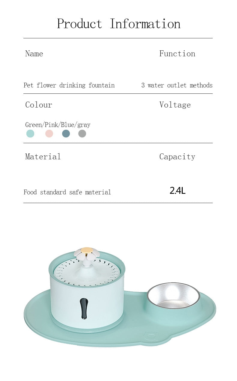Pet Drinking Water Fountain