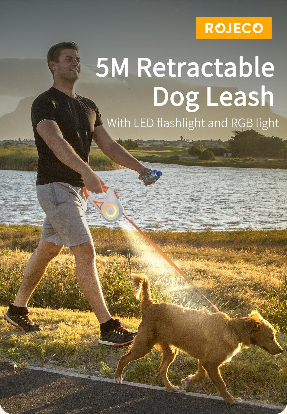 Automatic Retractable Pet Leash