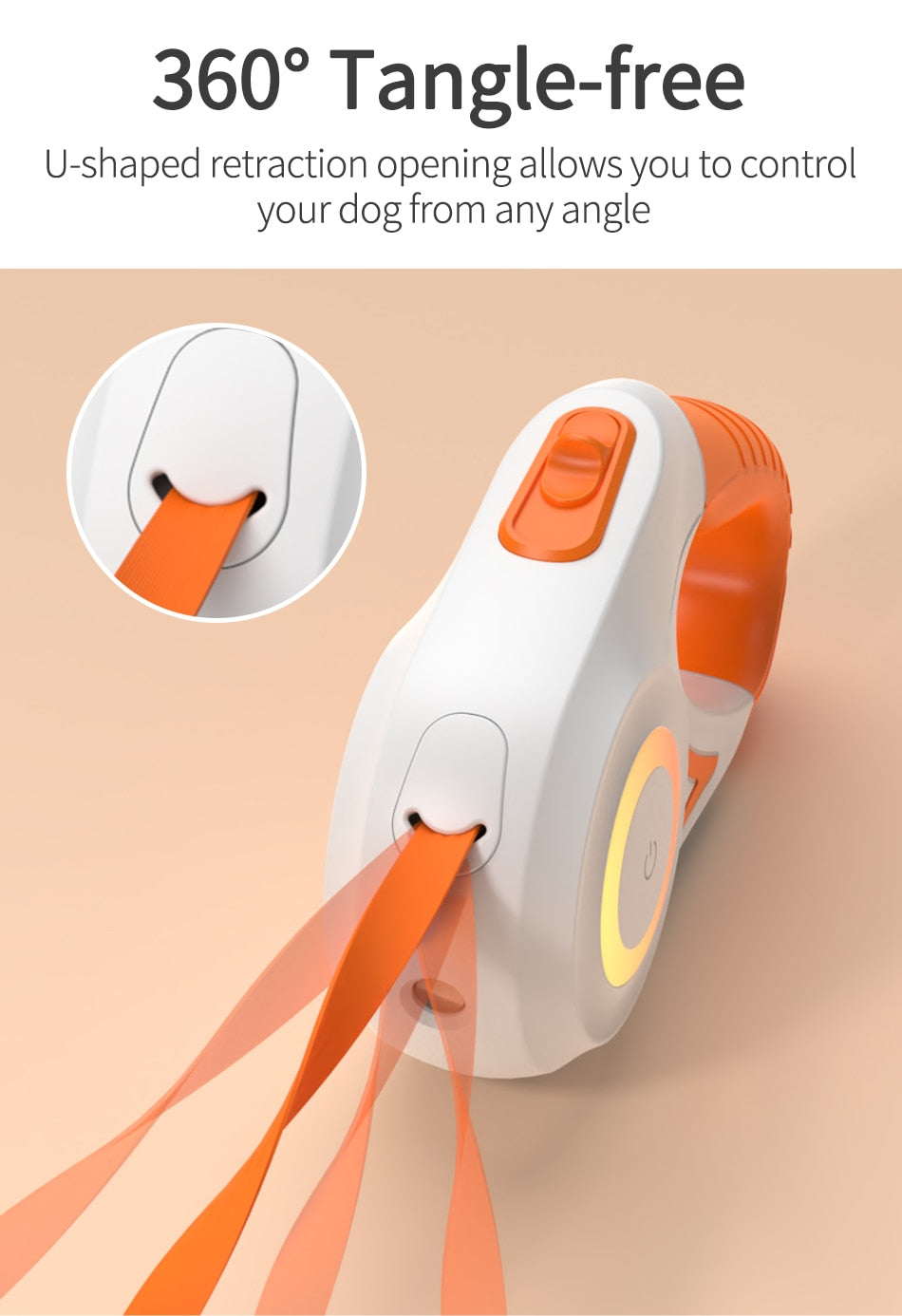 Automatic Retractable Pet Leash