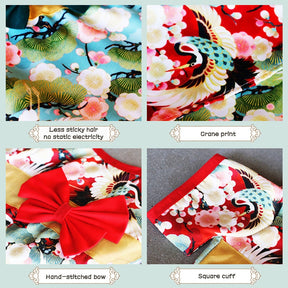 Summery Japanese Pet Kimono