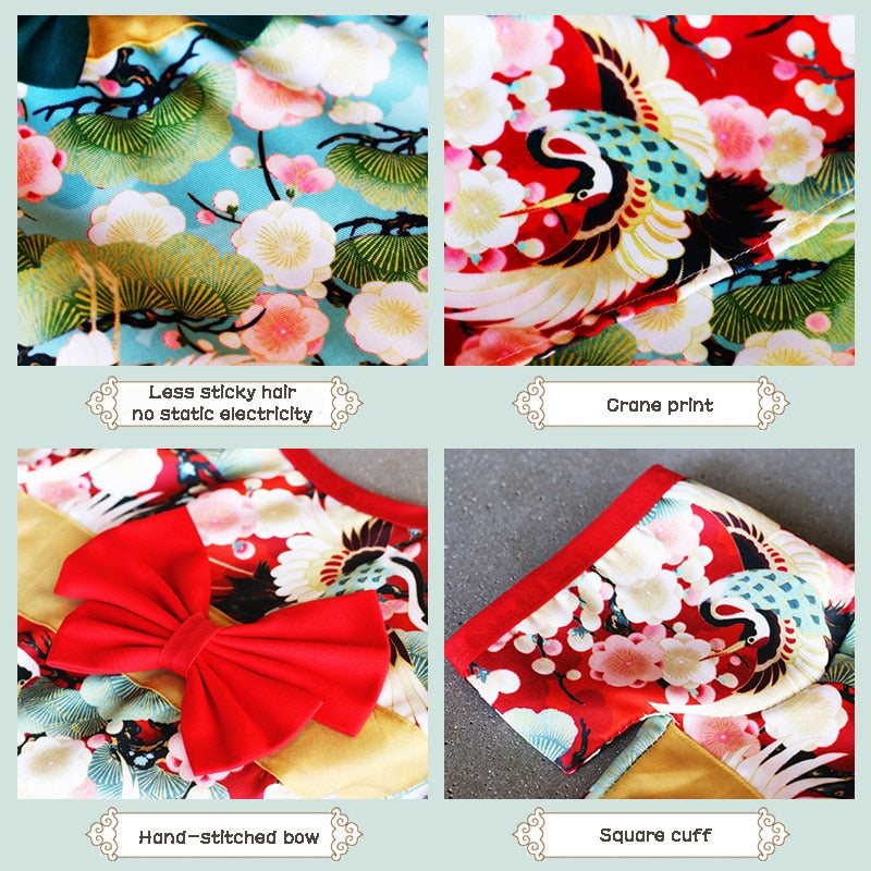 Summery Japanese Pet Kimono