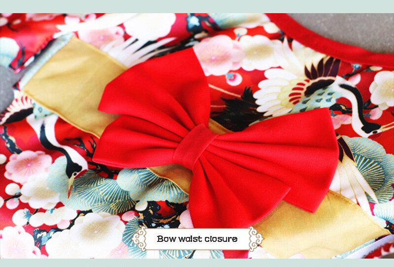 Summery Japanese Pet Kimono