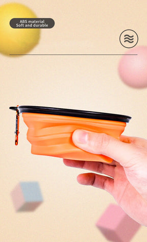 Portable Folding Pet Bowl