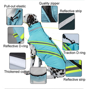 Waterproof Winter Dog Jacket