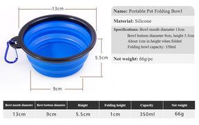Portable Folding Pet Bowl