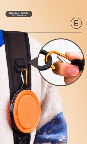 Portable Folding Pet Bowl