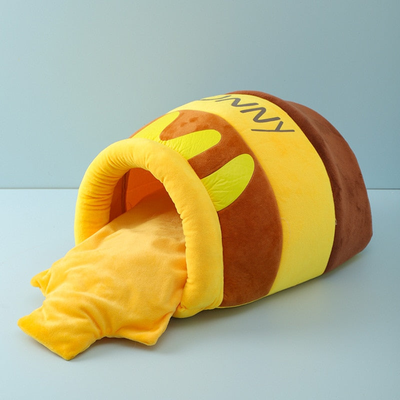 Honey Jar Shape Pet Bed