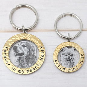 Personalized Pet Photo Keychain