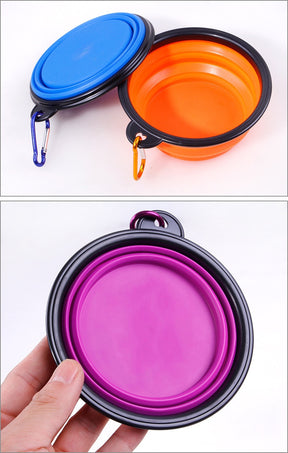 Portable Folding Pet Bowl