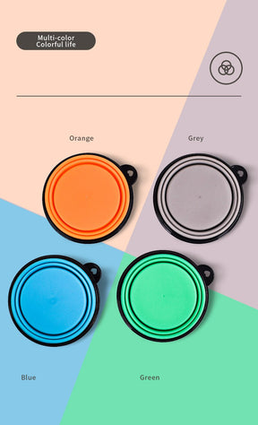 Portable Folding Pet Bowl