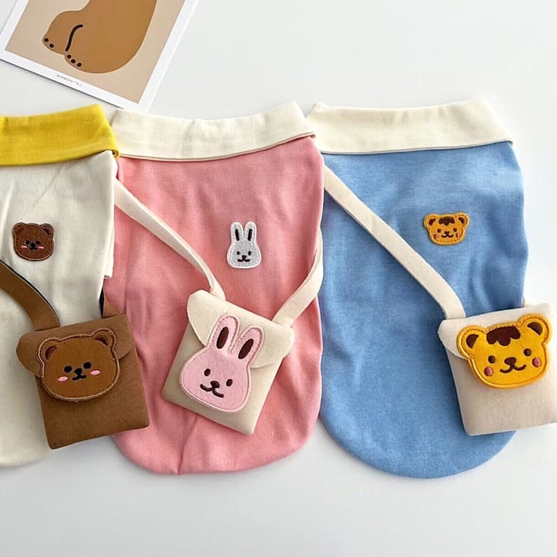 Puppy T-shirt with Small Bag