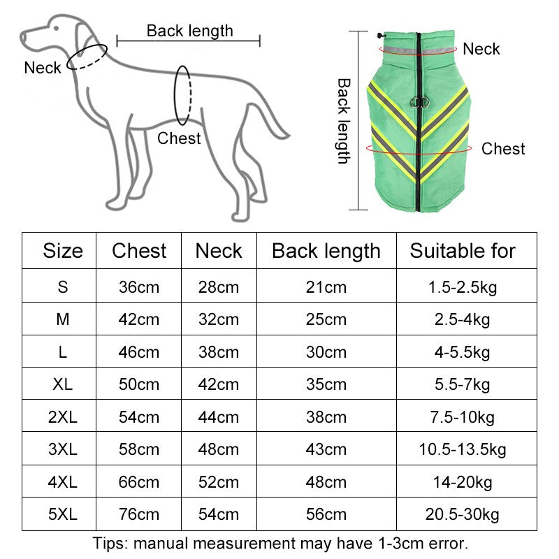 Waterproof Winter Dog Jacket