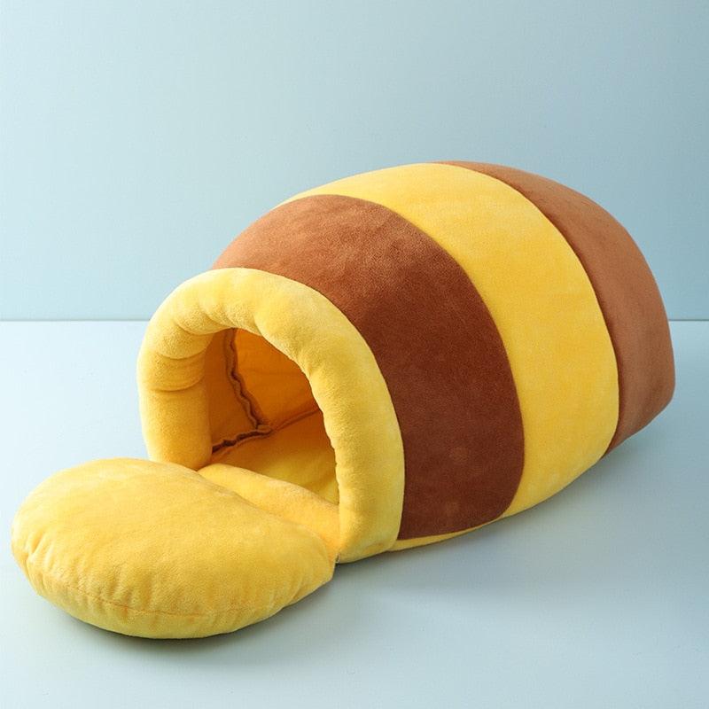 Honey Jar Shape Pet Bed