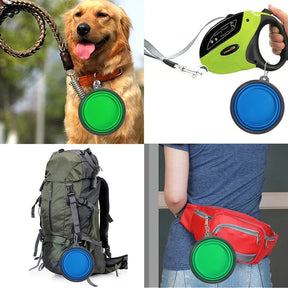 Portable Folding Pet Bowl