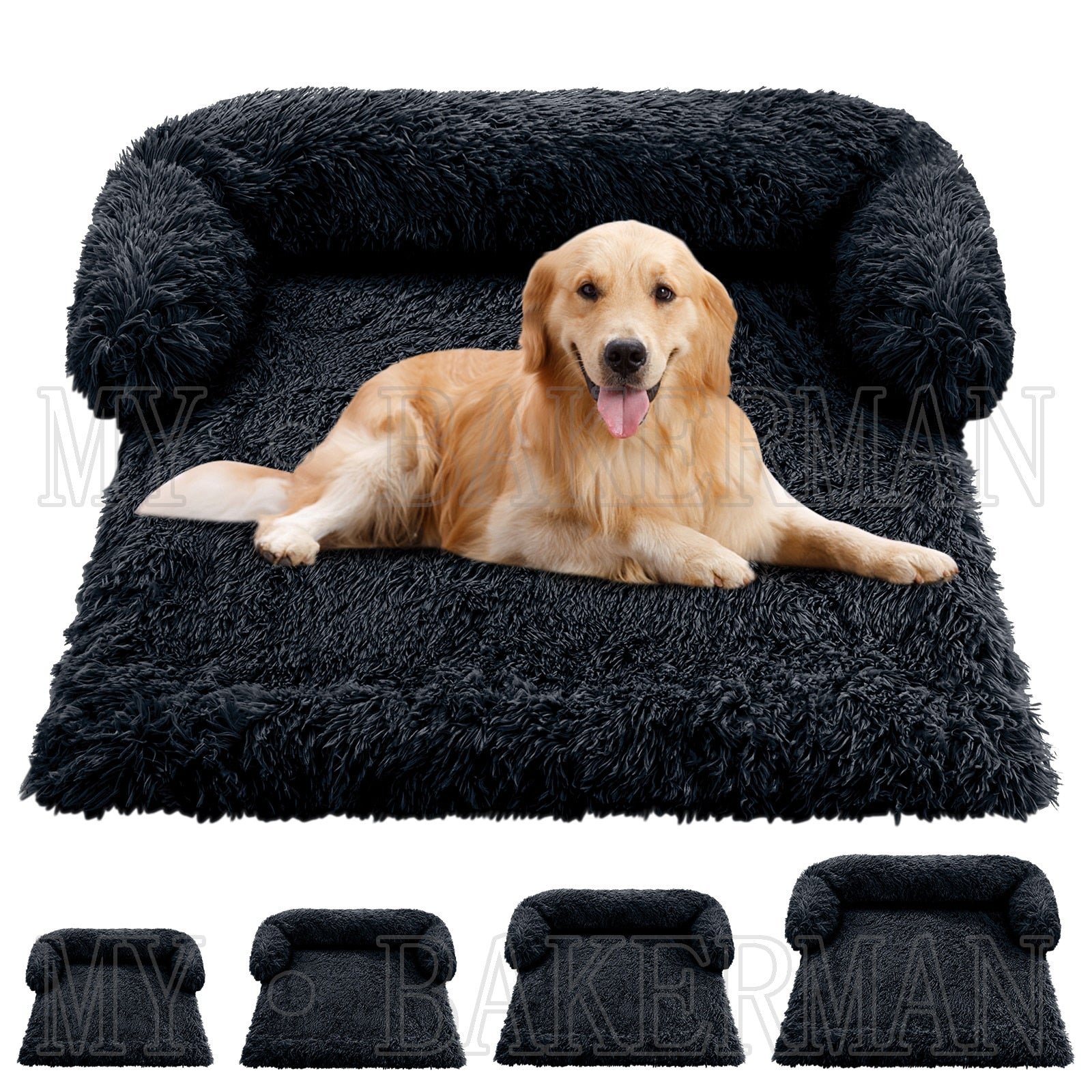 Warm Plush Sofa Bed