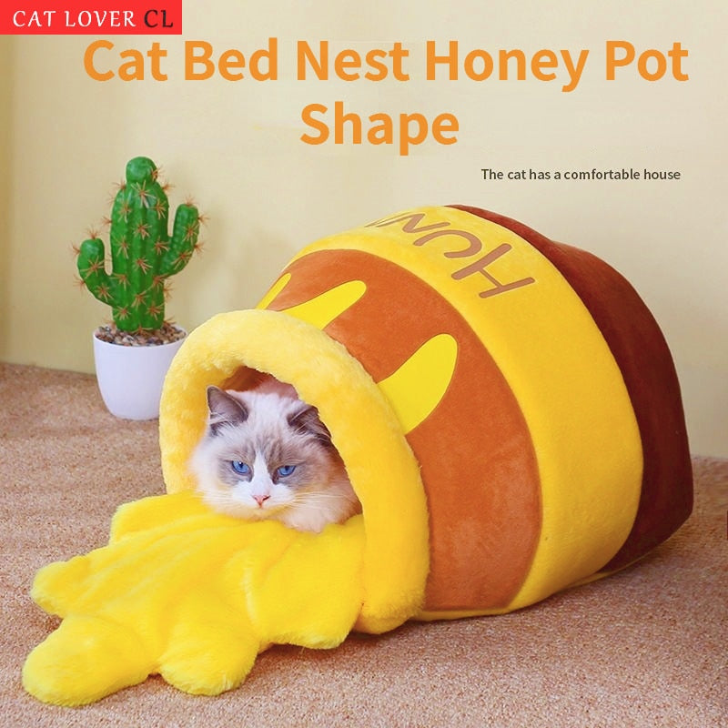 Honey Jar Shape Pet Bed